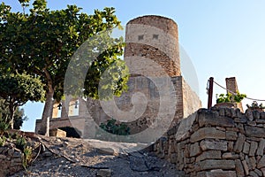 Tower in the Castle of Capdepera photo