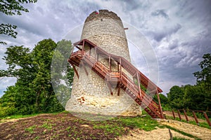 Tower of the castle in Kazimierz Dolny photo