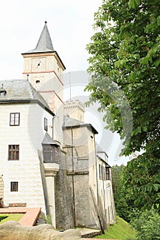 Tower of Castle Rozmberk