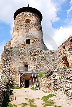 Tower and castle,Stara Lubovna,Slovakia,Europe