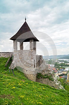 A tower of the castle in Trencin