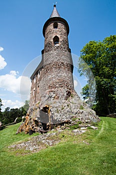Tower on Castle Velhartice
