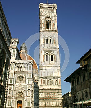 Tower of the Cathedral of Santa Maria del Fiori, in Firenze