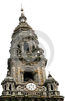 Tower of the Cathedral of Santiago de Compostela photo