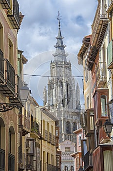 Tower of the Cathedral of Toledo photo