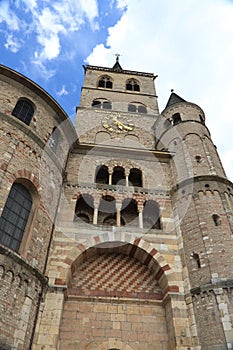 Tower of cathedral in Trier, Germany