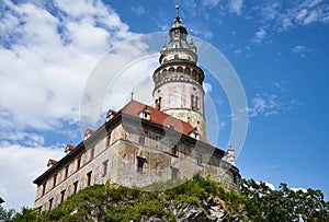 Tower of Cesky Krumlov Castle