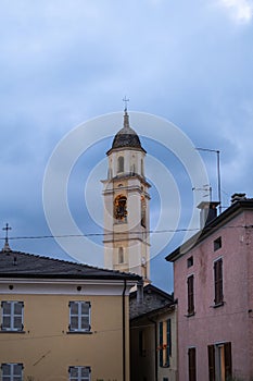 Tower of Chiesa di Sant\'Antonino Martire, Bedonia: A Historic Landmark