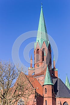 Tower of the Christus and Garnison church in Wilhelmshaven photo