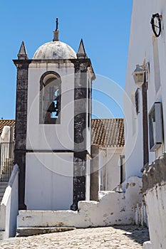 Tower of a church, Cacela Velha, Portugal