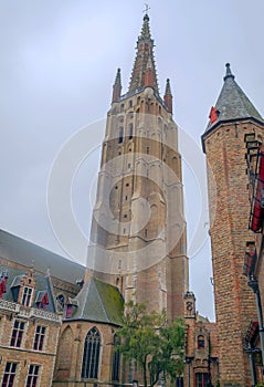 Tower of the Church of Our Lady of Bruges