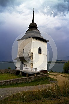 Veža kostola Panny Márie - Liptovská Mara