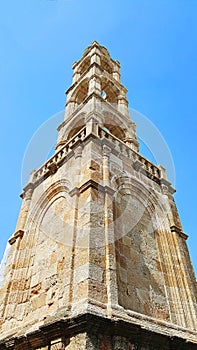 Tower of Church of Panagia in Lindos