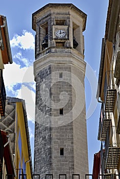 Tower church San Mauro in Alcoy, Alicante - Spain