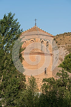 tower of the church of yator (granada photo