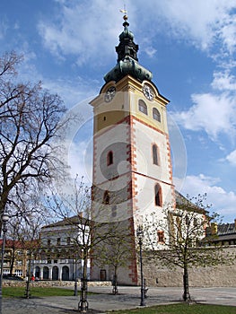 Tower of City Castle in Banska Bystrica photo