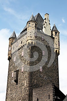The tower of the city gate