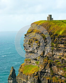 Tower on the Cliffs of Moher