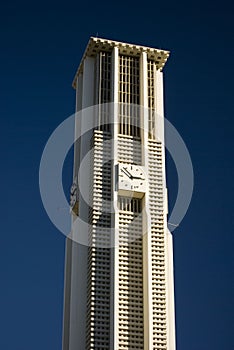 Tower with clock