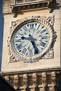 Tower clock of Gare de lyon - paris