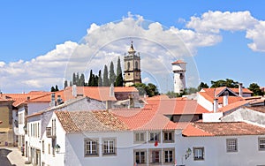 Tower clock of Historic Village of Almeida, Beira Alta Guarda Di