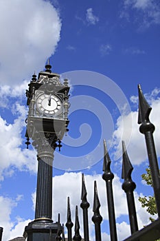 Tower Clock & Railings photo