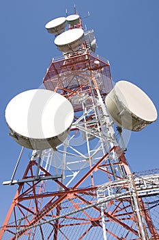 La Torre da comunicazione antenne 