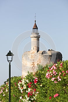 The tower of Constance in Aigues-Mortes