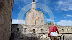 Tower of constance in Aigues-Mortes, France