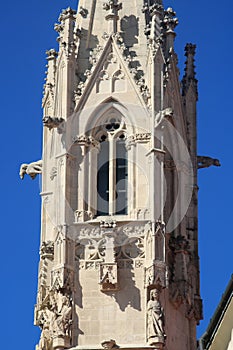 Veža kláštora rádu klarisiek v Bratislave
