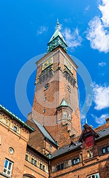 Tower of Copenhagen City Hall