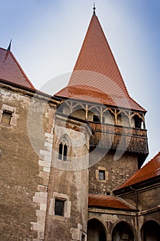 Tower - Corvin Castle, Hunedoara, Romania