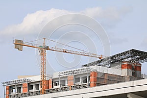 Tower crane industry Construction buildings site city