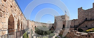 Tower of David Archaeological Courtyard