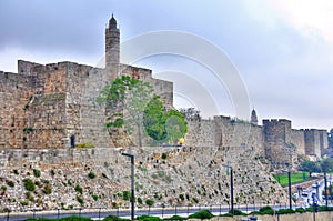 Tower of David, Jerusalem Israel photo