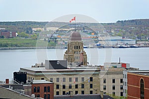 Tower of Dominion Public Building, Halifax, NS, Canada photo