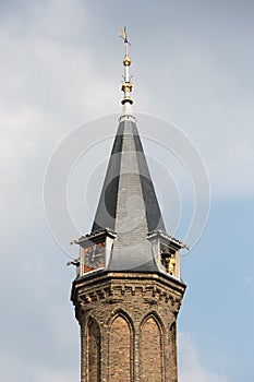 Tower of Dutch parliament building