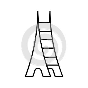 TOWER Editable and Resizeable Vector Icon photo
