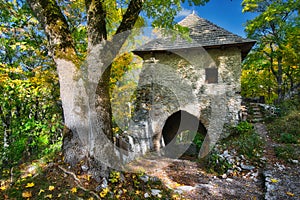 Tower with entering gate on Muransky hrad castle