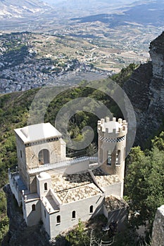 Tower of Erice Torretta Pepoli, Erice, Sicily, Italy