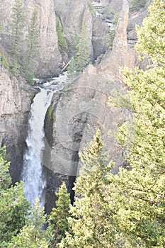 Tower Falls at Yellowstone National Park