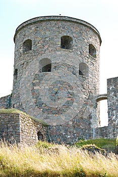 Tower Fars Hatt at Bohus fortress vertical