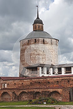 Tower fence Belozerskaya. Big Marina. Kirillo-Belozersky monastery, the Town of Kirillov, Kirillovsky district, Vologda oblast, Ru