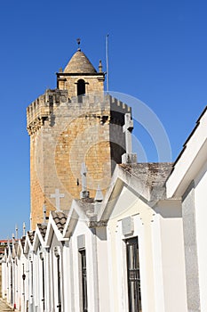 Tower of Freixo de Espada a Cinta, Braganza District, Tras os Montes-Alto Douro province, Portugal photo