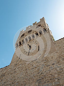 Tower of the gate of Sant'Agostino in Montefalco photo