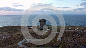 The tower at Glencolumbkille in County Donegal - Ireland