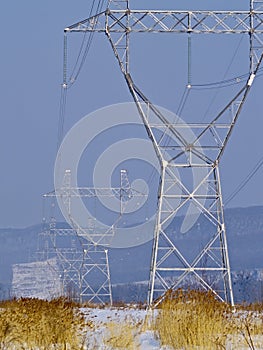 Tower of a high-voltage electric main