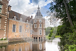Tower of the historic castle Nijenhuis in Wijhe
