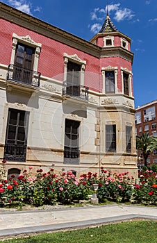 Tower of the historic mansion Huerto Ruano in Lorca photo