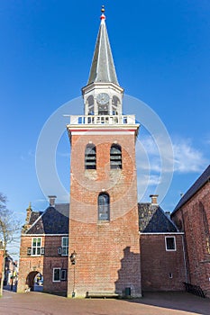 Tower of the historic Nicolai church in Appingedam